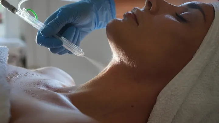 Oksybrazja na Śródce — peeling tlenowo-wodny